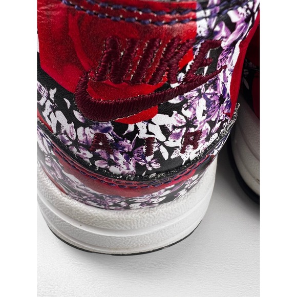Nike Air‎ Max 1 Ultra Moire London  Women Sneakers Red Rose Floral Print Sz 8.5 - Picture 5 of 13